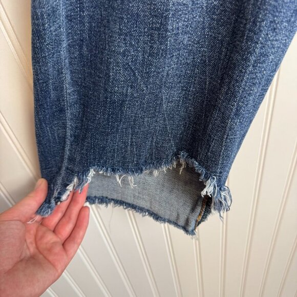 Kut from the Kloth Reese ankle straight jeans rawhem size 22W E16 - Picture 2 of 6